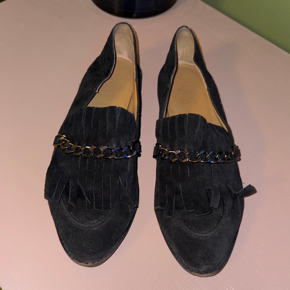 Franco Sarto Suede Loafers
